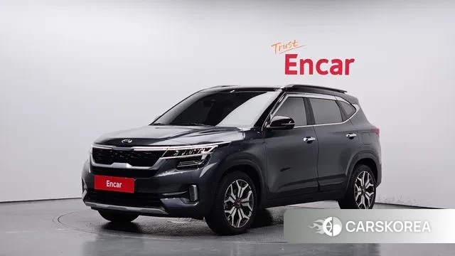Kia Seltos 2021 Серый из Кореи