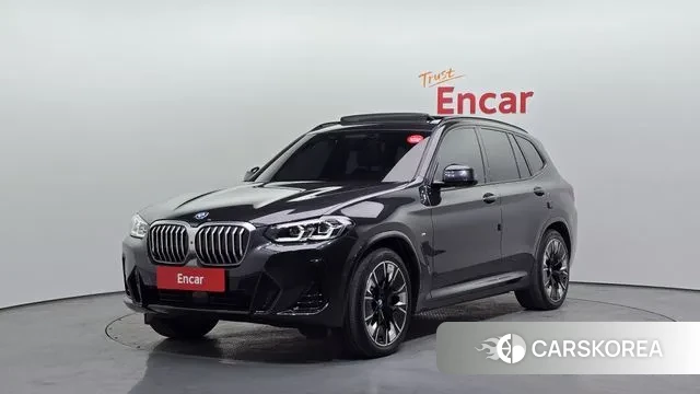 BMW iX3 2022 Серый из Кореи