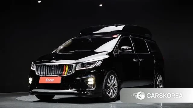 Kia The New Carnival 2019 Черный из Кореи