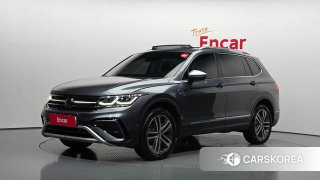 Volkswagen Tiguan Allspace 2022 Серый из Кореи