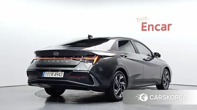 Hyundai The New Avante Hybrid (CN7) 2023 Серый из Кореи