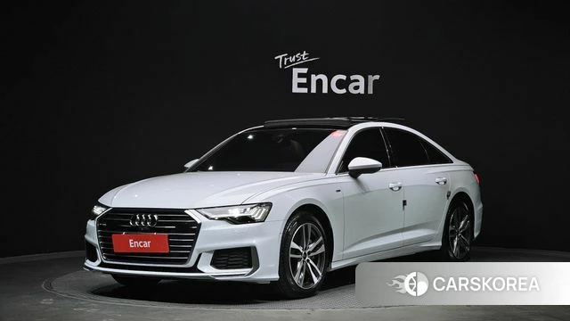 Audi A6 (C8) 2023 Белый из Кореи