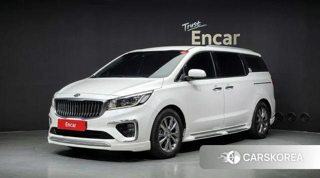 Kia The New Carnival 2018 Белый из Кореи