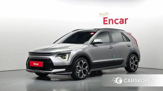 Kia Di Ol Nu Niro 2022 Серебристо-серый из Кореи