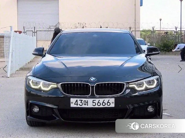 BMW 4 Series (F32) 2018 Черный из Кореи