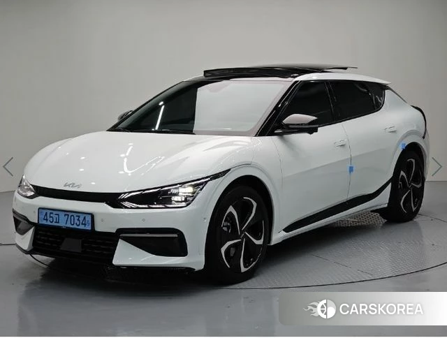 Kia EV6 2023 Белый из Кореи