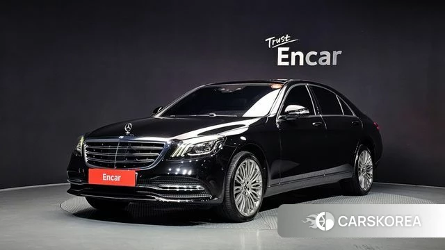 Mercedes-Benz S-Class W222 2018 Черный из Кореи