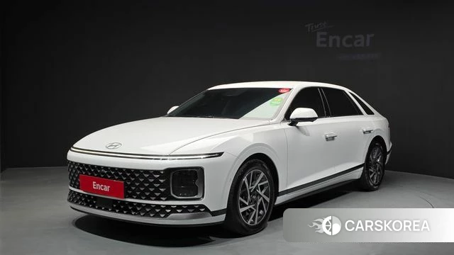 Hyundai Grandeur (GN7) 2023 Белый из Кореи