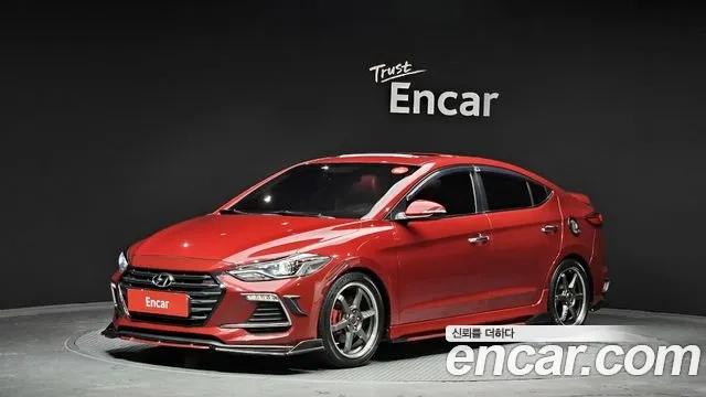 Hyundai Avante AD 2018 Красный из Кореи