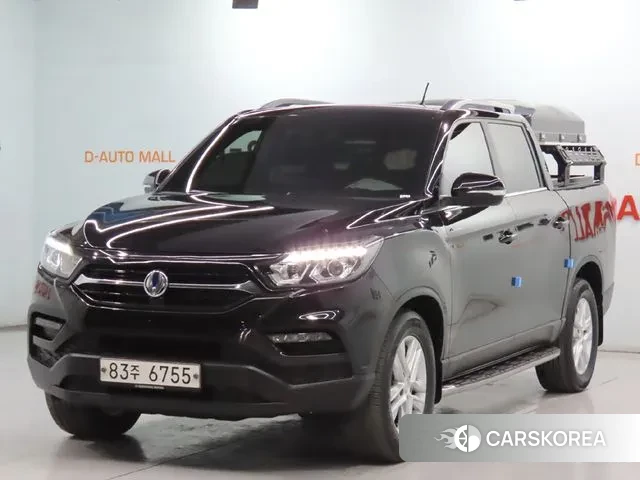 Ssangyong Rexton Sports 2019 Черный из Кореи