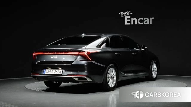 Kia K8 2024 Черный из Кореи