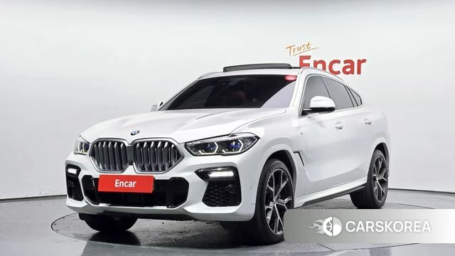 BMW X6 (G06) 2021 Белый из Кореи