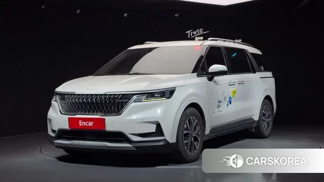 Kia Carnival 4th generation 2021 Белый из Кореи