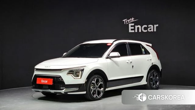 Kia Di Ol Nu Niro 2022 Белый из Кореи