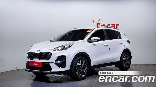 Kia Sportage The Bold 2021 Белый из Кореи