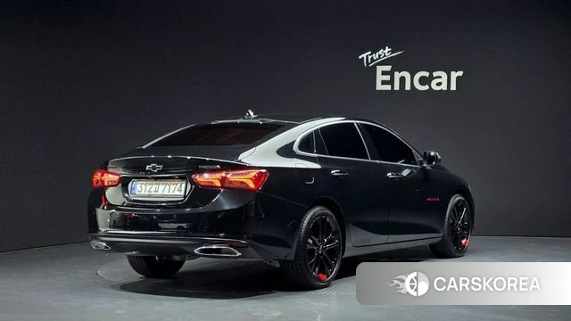 Chevrolet (GM Daewoo) The New Malibu 2022 Черный из Кореи