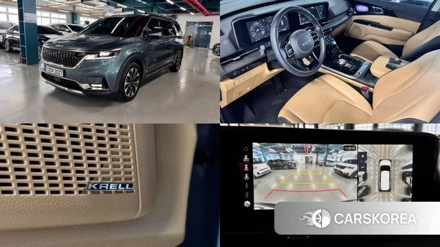 Kia Carnival 4th generation 2023 Синий из Кореи