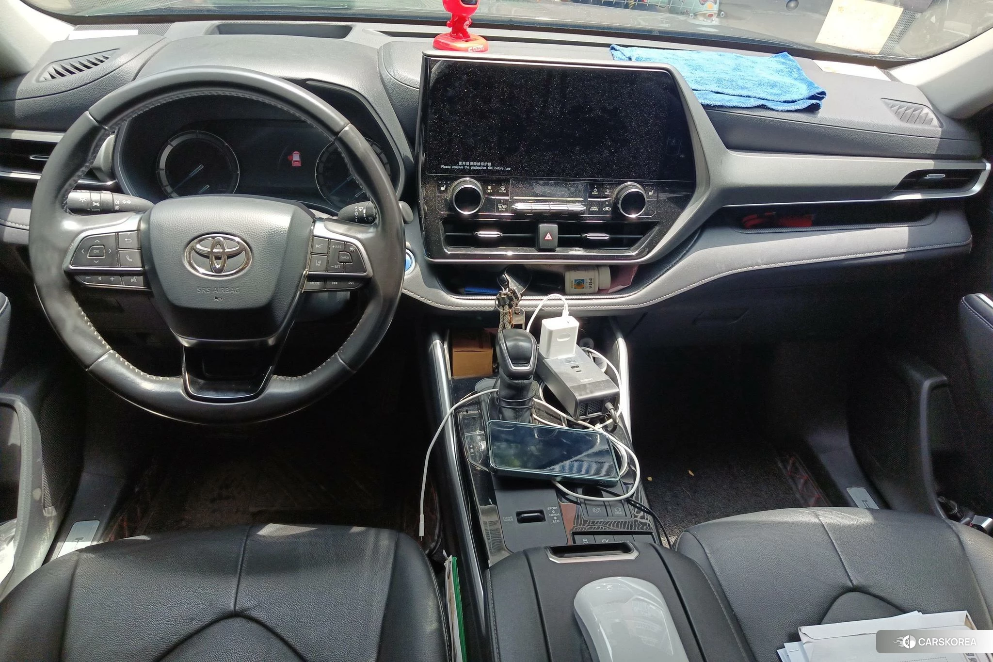 Toyota Highlander 2021 Черный из Китая