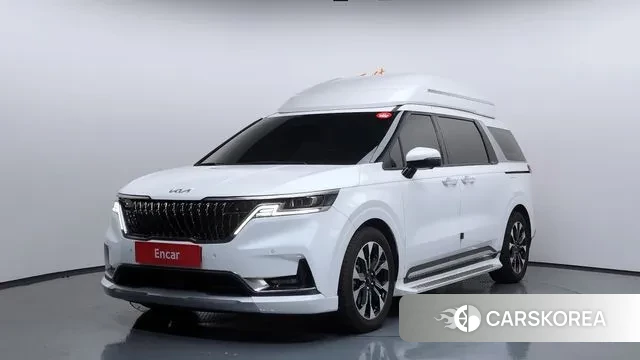 Kia Carnival 4th generation 2021 Белый из Кореи