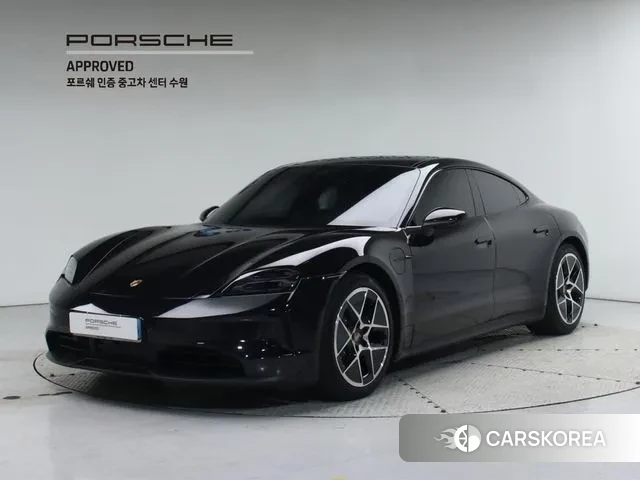 Porsche Taycan 2024 Черный из Кореи