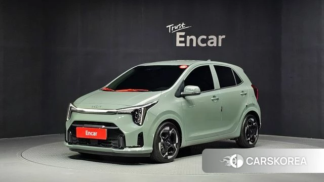 Kia The New Morning (JA) 2024 Темно-зеленый из Кореи