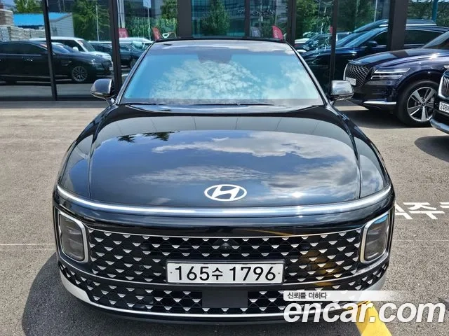 Hyundai Grandeur Hybrid (GN7) 2023 Черный из Кореи