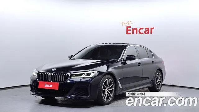 BMW 5 Series (G30) 2020 Черный из Кореи