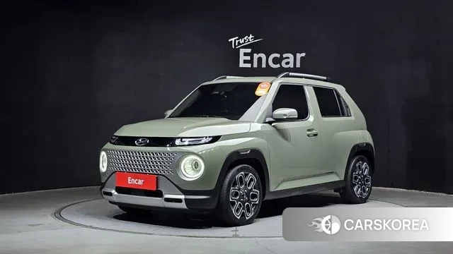 Hyundai Casper 2022 Темно-зеленый из Кореи