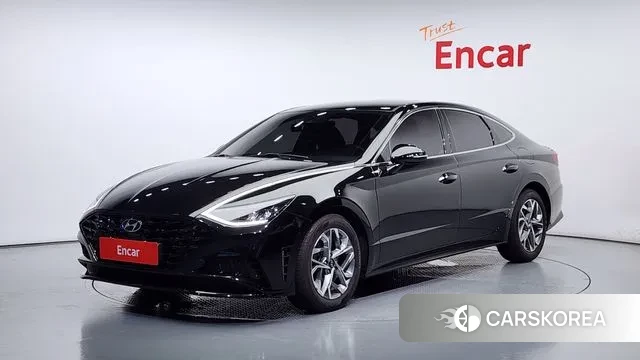 Hyundai Sonata (DN8) 2022 Черный из Кореи