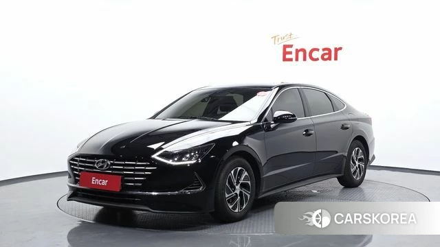 Hyundai Sonata Hybrid (DN8) 2021 Черный из Кореи