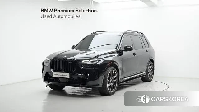 BMW X7 (G07) 2024 Черный из Кореи