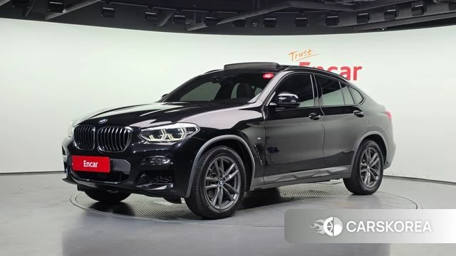 BMW X4 (G02) 2020 Черный из Кореи