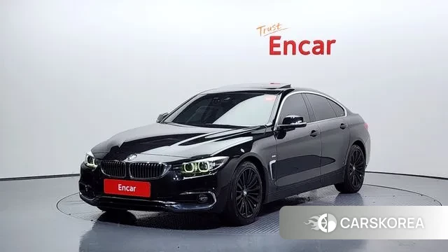 BMW 4 Series (F32) 2018 Черный из Кореи