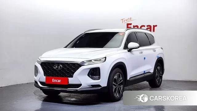 Hyundai Santa Fe TM 2018 Белый из Кореи