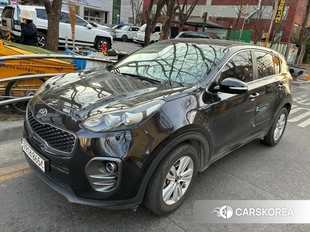 Kia Sportage 4th Generation 2018 Черный из Кореи