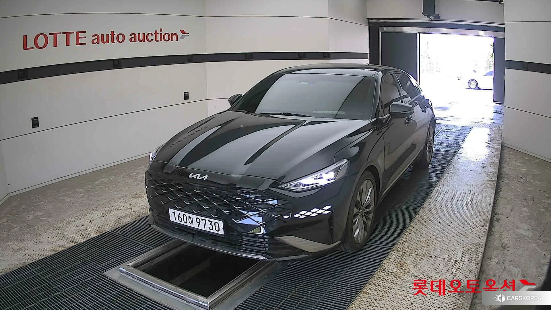 Kia K8 2022 Aurora Black Pearl из Кореи