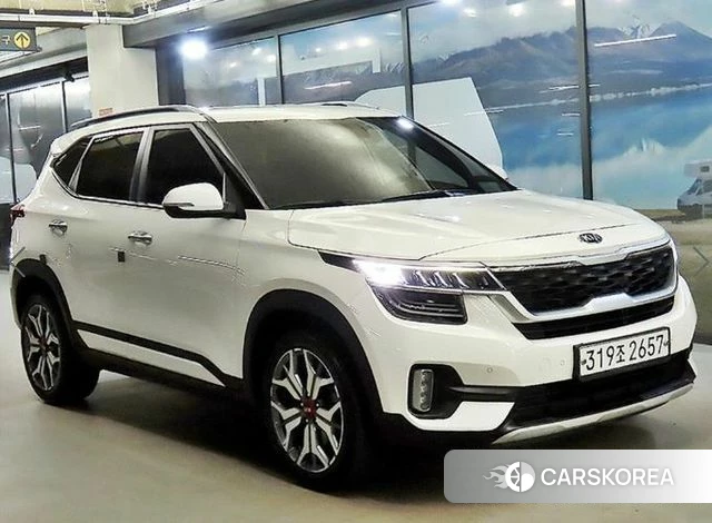 Kia Seltos 2020 Белый из Кореи