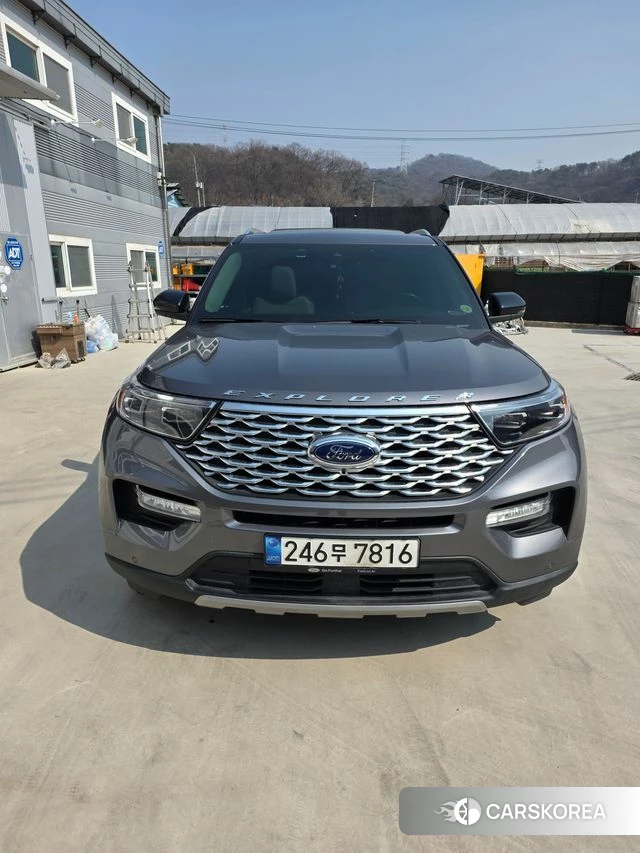 Ford Explorer 6th Generation 2021 Серый из Кореи
