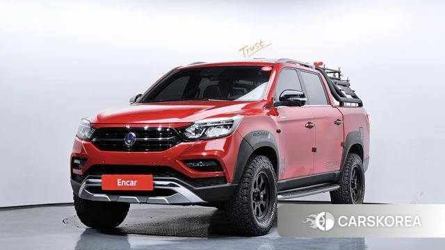 Ssangyong Rexton Sports 2019 Красный из Кореи