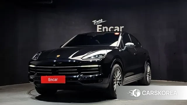 Porsche Cayenne (PO536) 2022 Черный из Кореи