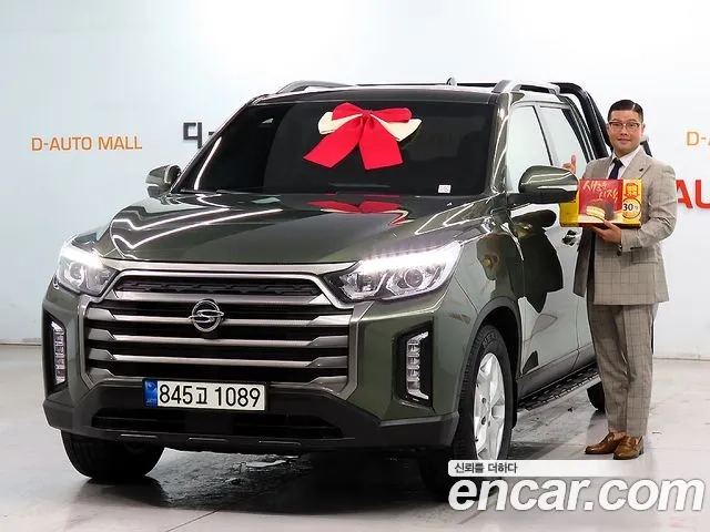 Ssangyong The New Rexton Sport 2022 Темно-зеленый из Кореи