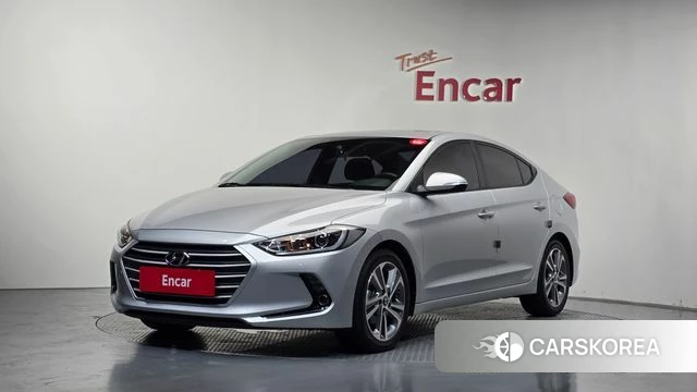 Hyundai Avante AD 2018 Серебряный из Кореи