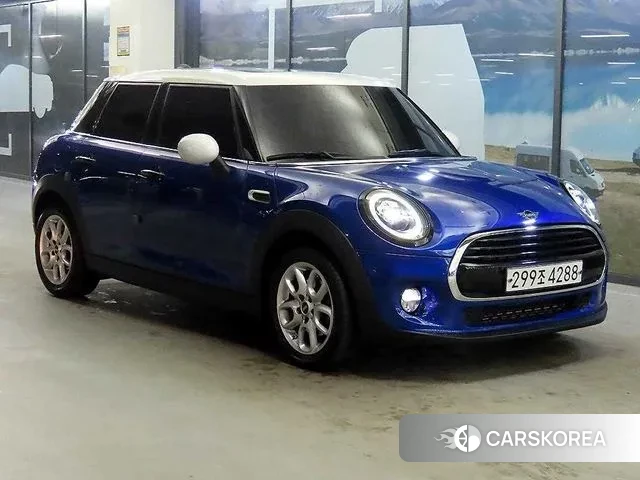 Mini Cooper 2019 Синий из Кореи