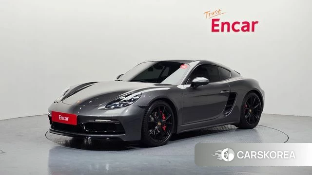 Porsche 718 Cayman 2019 Серый из Кореи