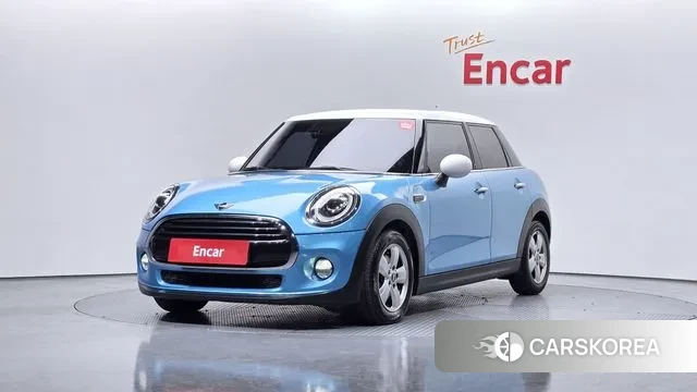 Mini Cooper 2019 Синий из Кореи