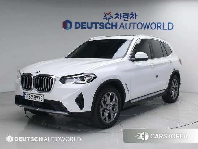 BMW X3 (G01) 2022 Белый из Кореи
