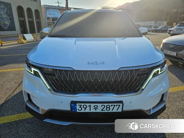 Kia Carnival 4th generation 2021 Жемчужный цвет из Кореи