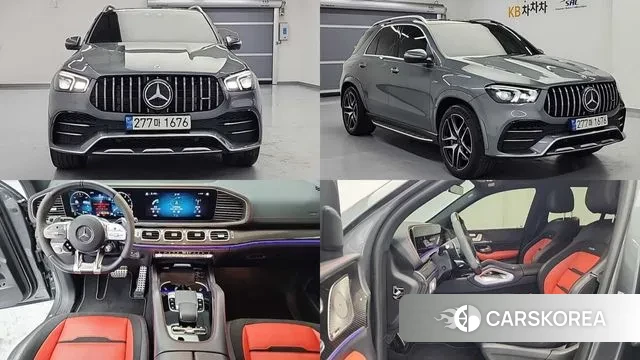 Mercedes-Benz GLE-Class W167 2021 Серый из Кореи