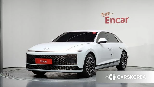 Hyundai Grandeur Hybrid (GN7) 2024 Белый из Кореи