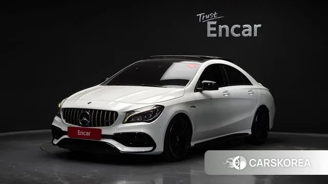 Mercedes-Benz CLA-Class C117 2018 Белый из Кореи
